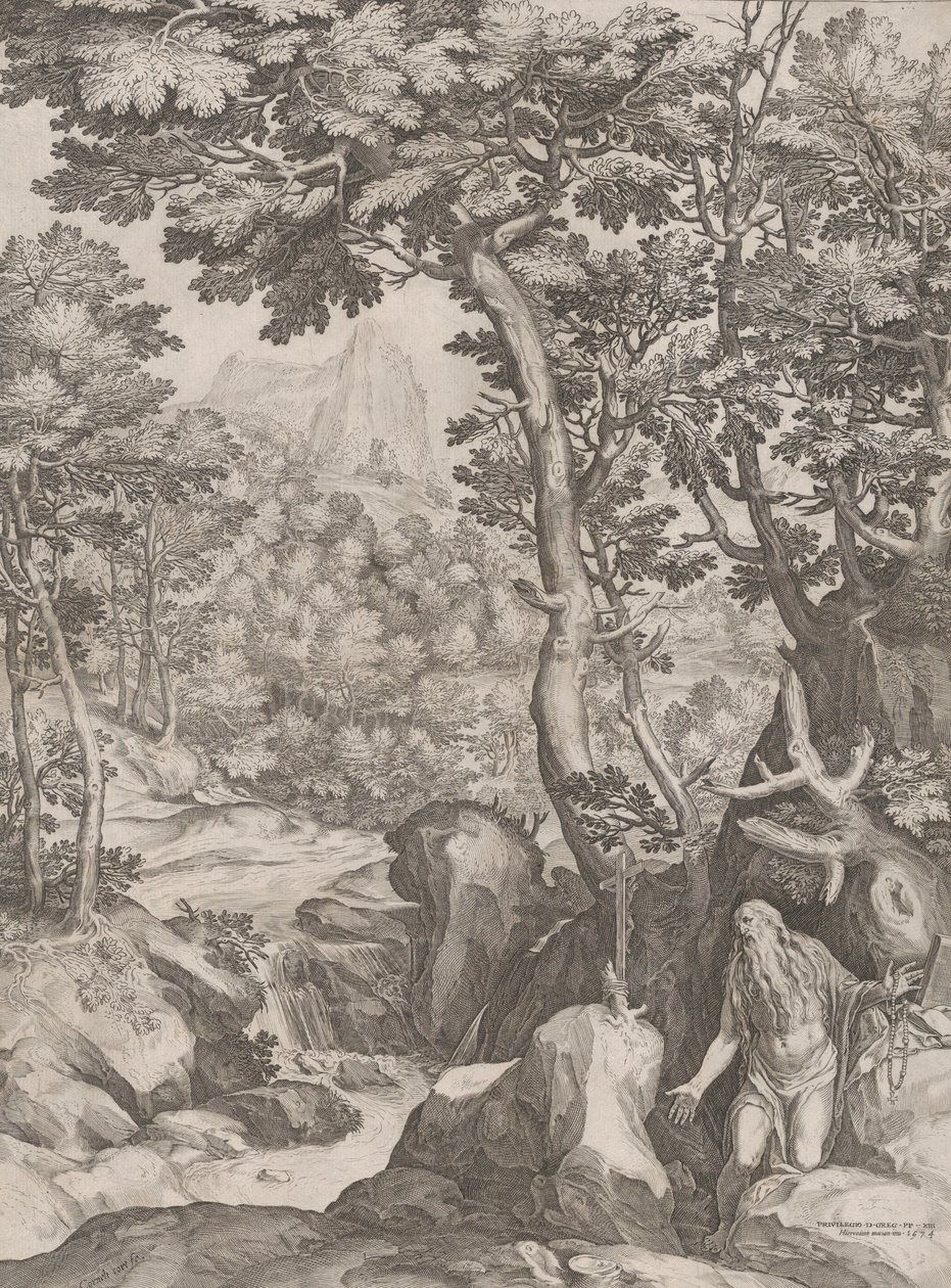 Floresta. de Cornelis Cort