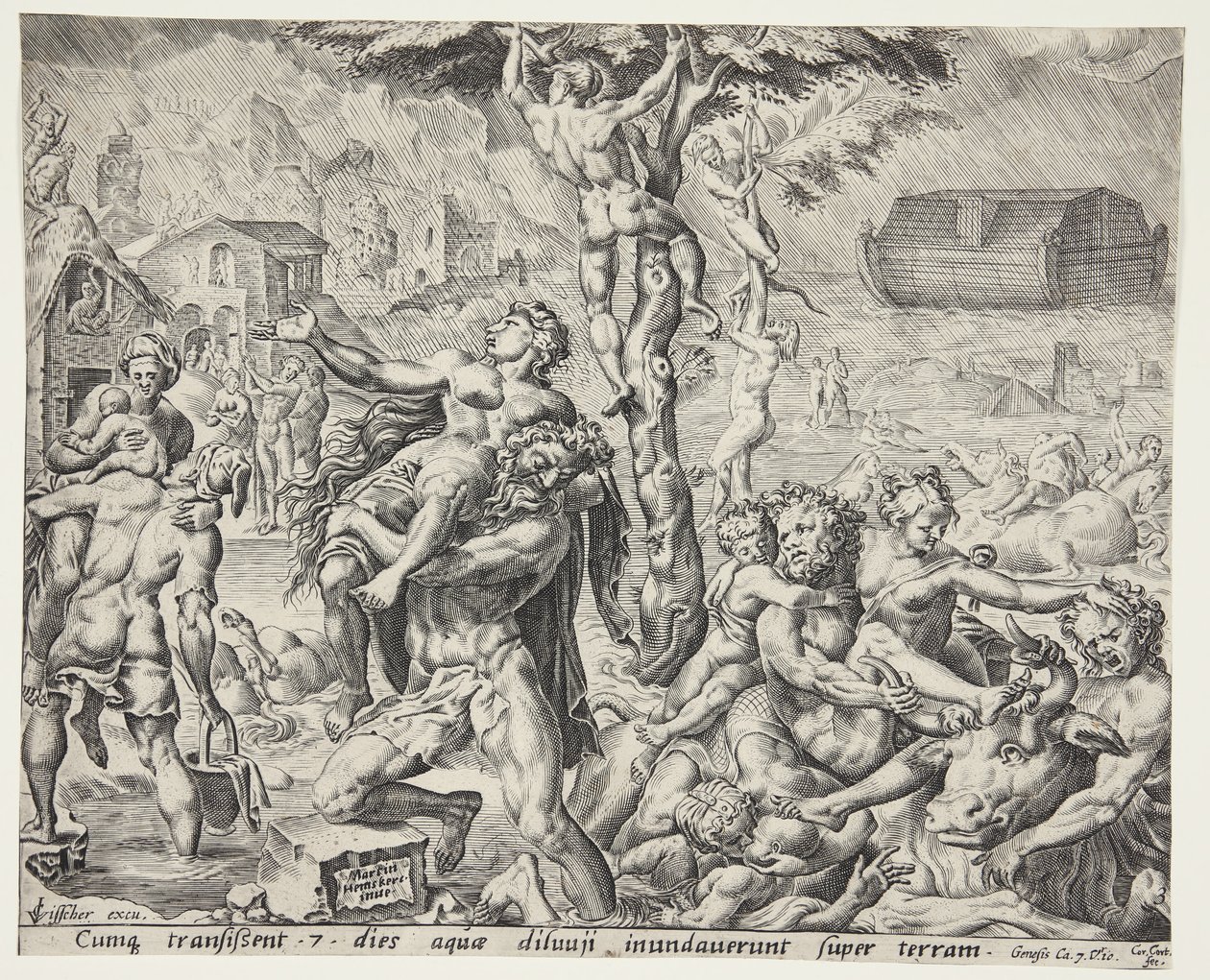 O Dilúvio de Cornelis Cort