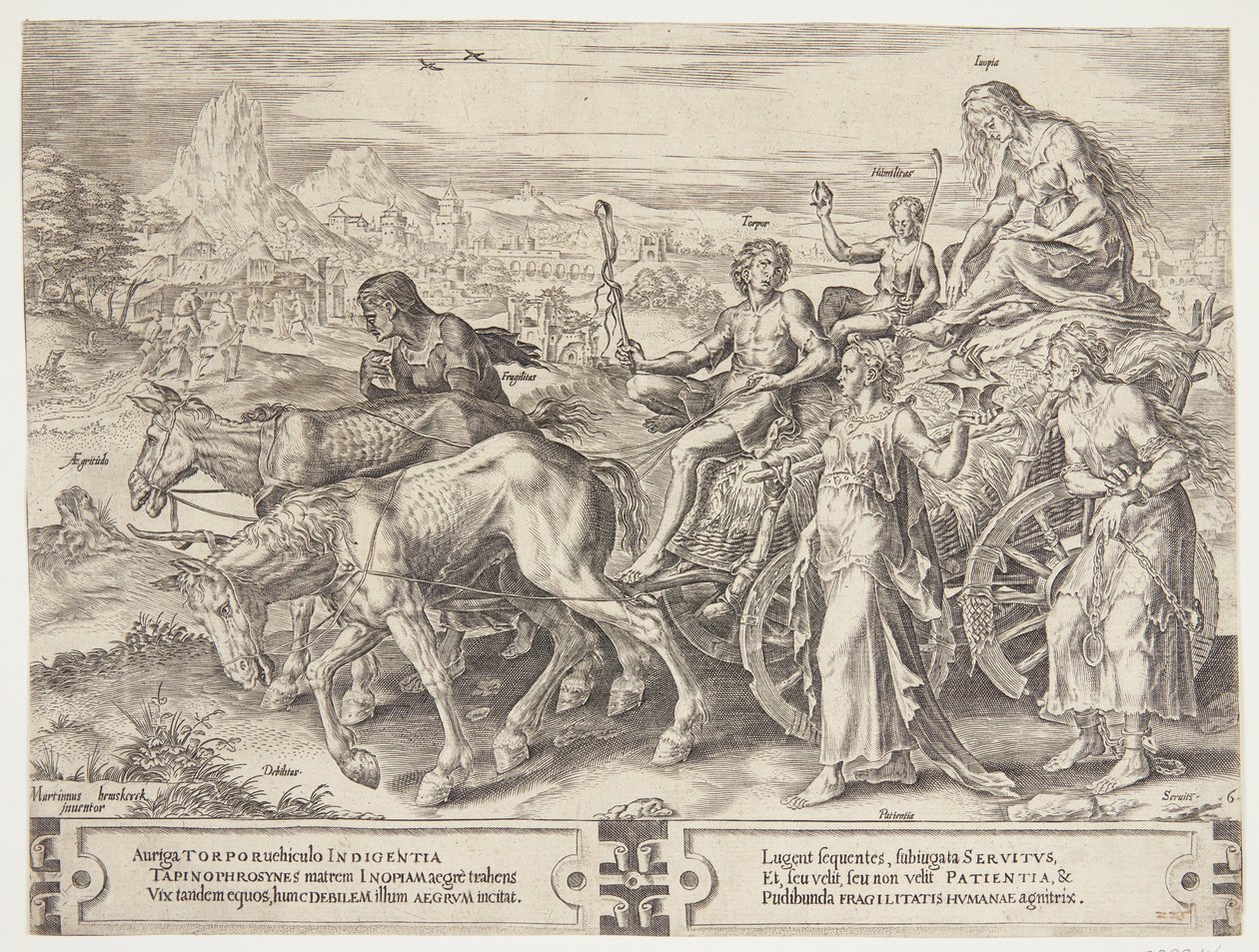 O triunfo do desejo de Cornelis Cort