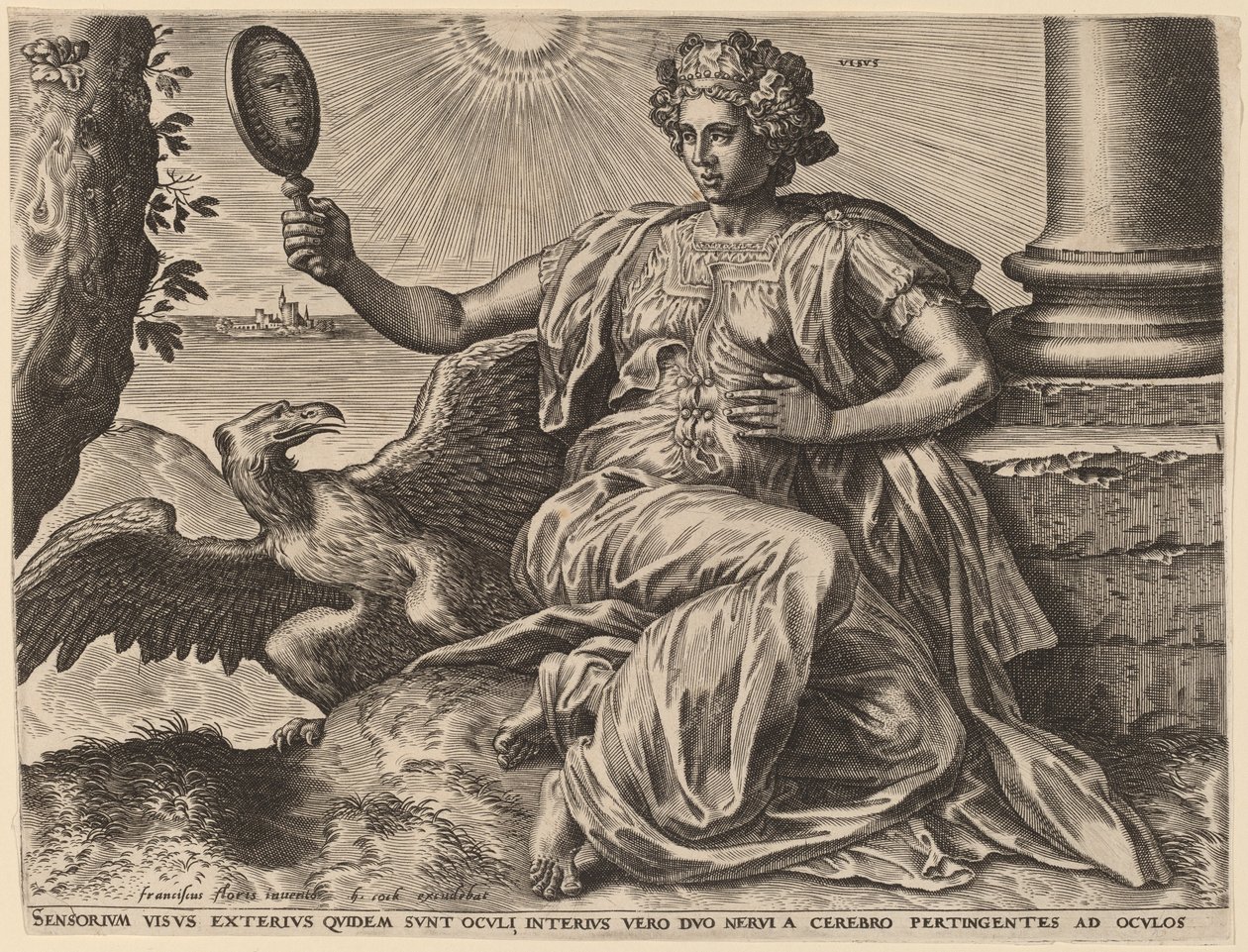 Tudo de Cornelis Cort after Frans Floris I