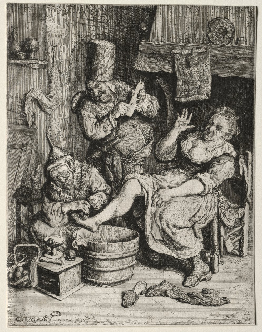 A ventosa de Cornelis Dusart