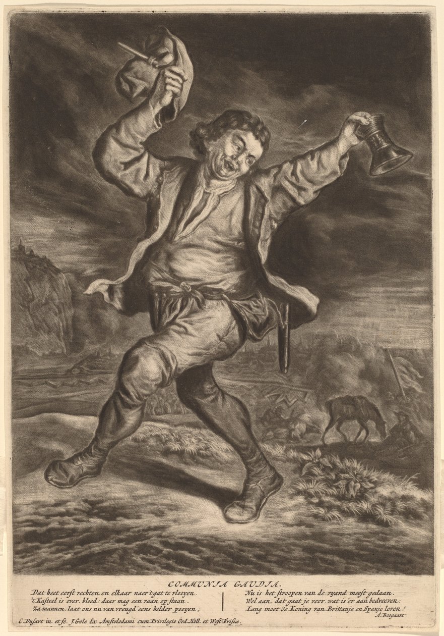 The Happy Patriot de Cornelis Dusart