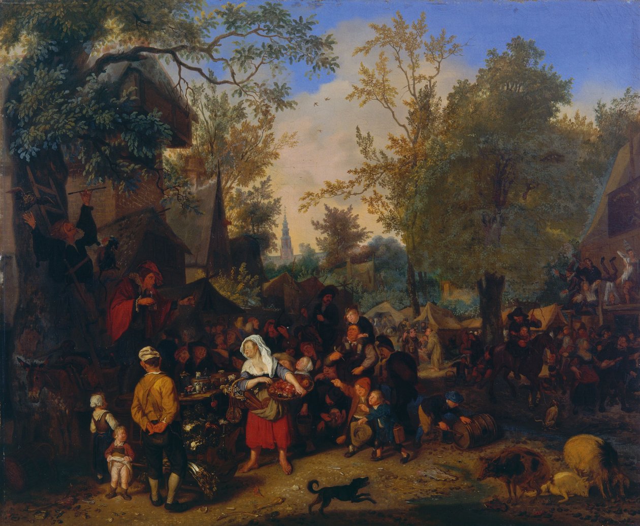 O charlatão de Cornelis Dusart