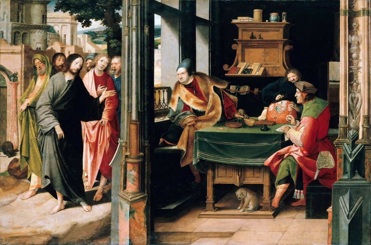 A vocação de São Mateus de Cornelis Engebrechtsz