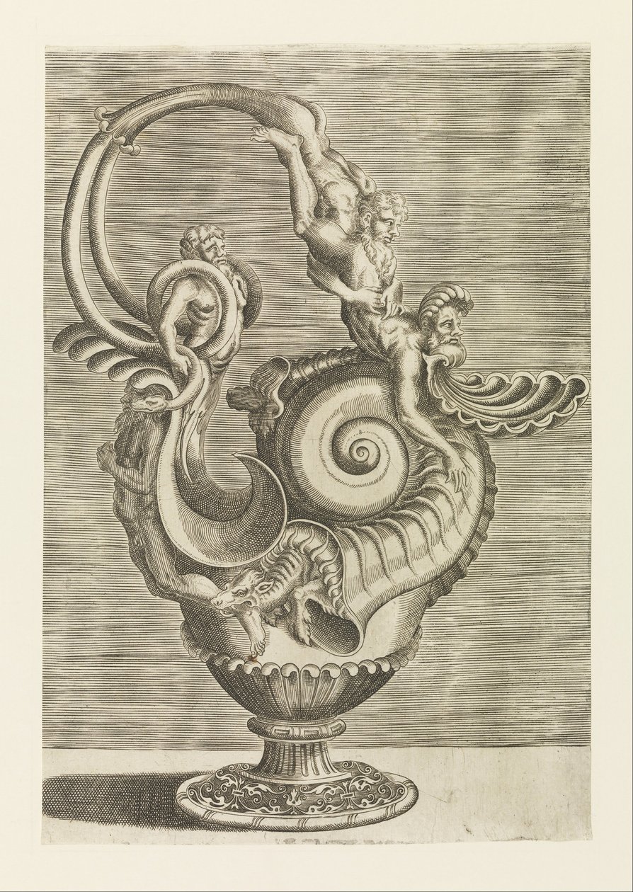 Ewer com alça de Cornelis Floris Ii