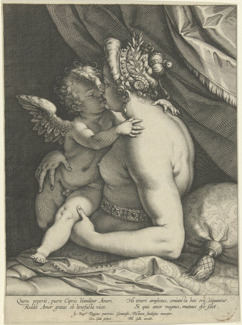 Vênus Kust Love de Cornelis Galle (I)