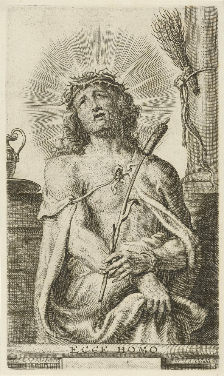 Cristo mostrado ao povo (Ecce homo) de Cornelis Galle (II)