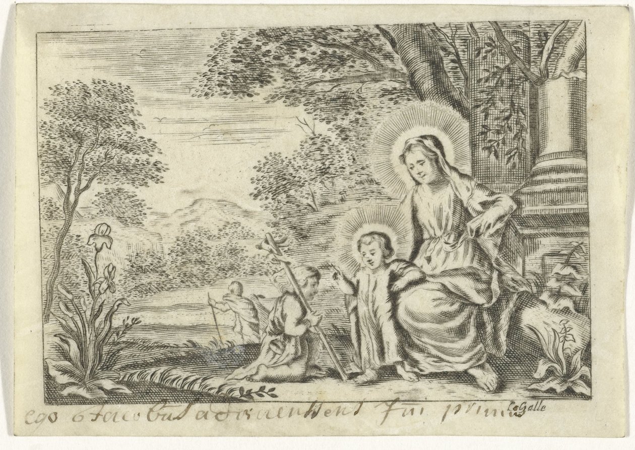 A Sagrada Família com João Baptista de Cornelis Galle (II)