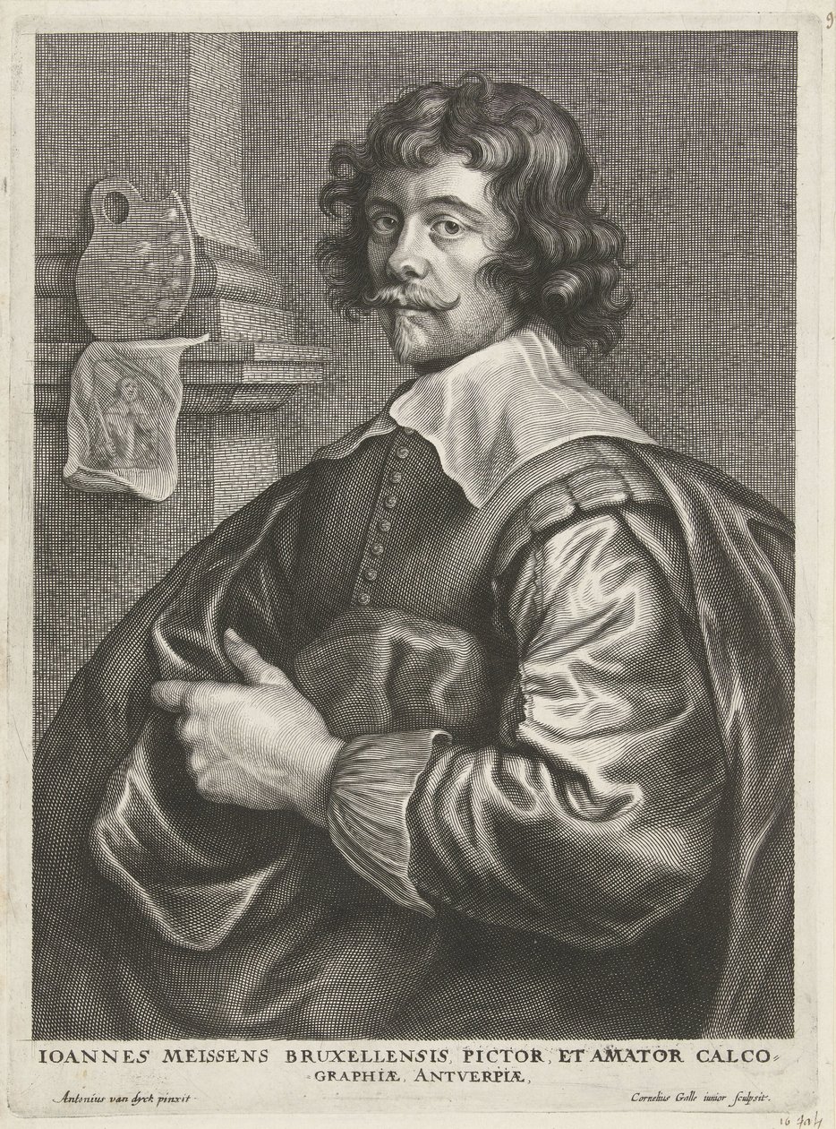 Retrato de Joannes Meyssens de Cornelis Galle (II)
