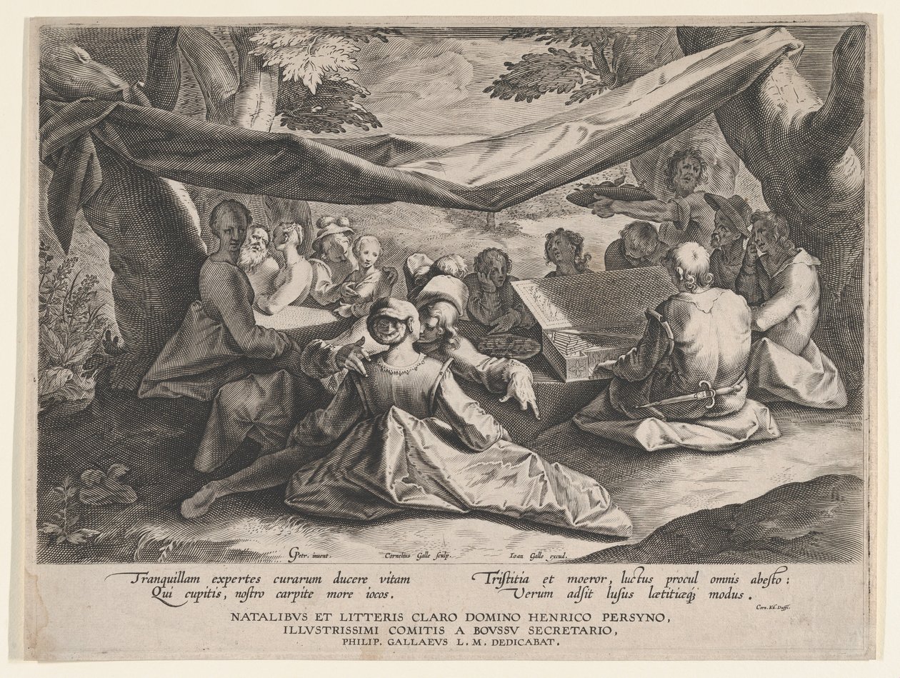 Floresta. de Cornelis Galle I
