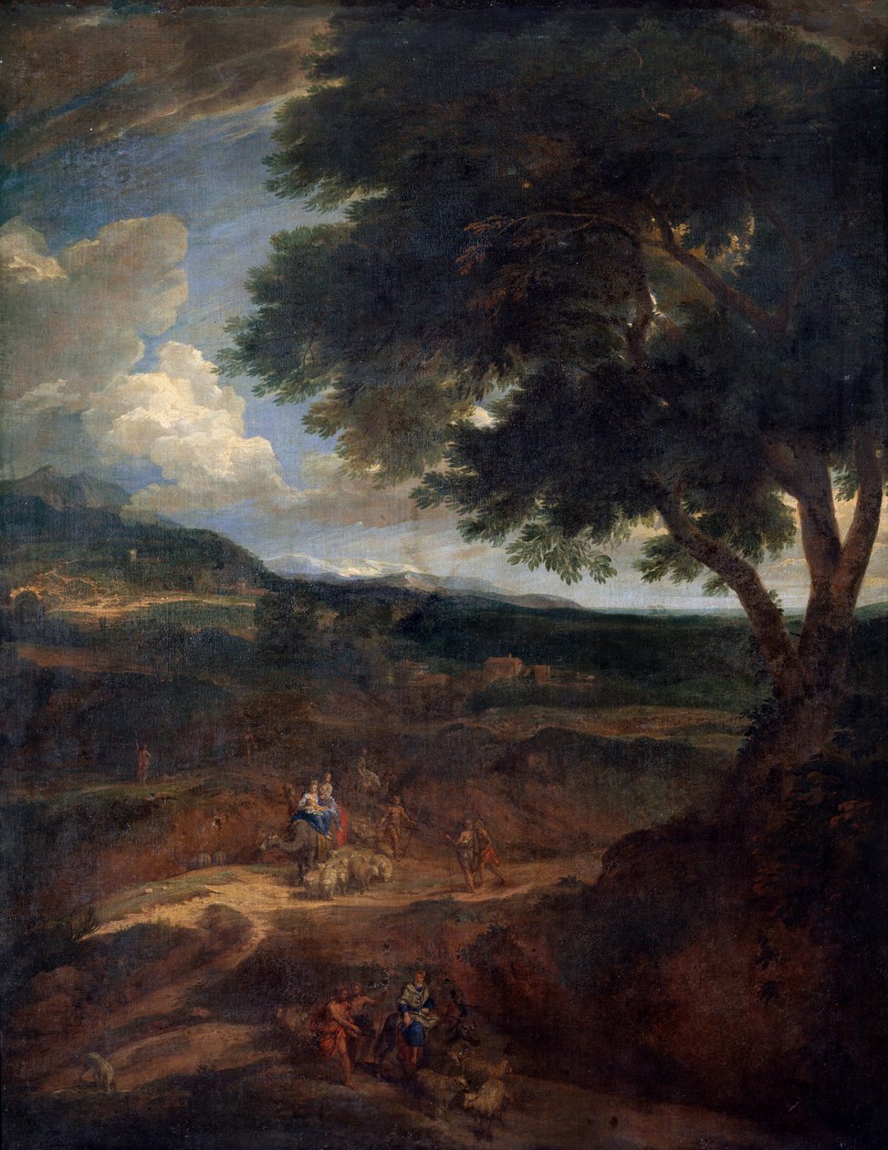 Retorno de Jacobs, século XVII ou início do século XVIII de Cornelis Huysmans