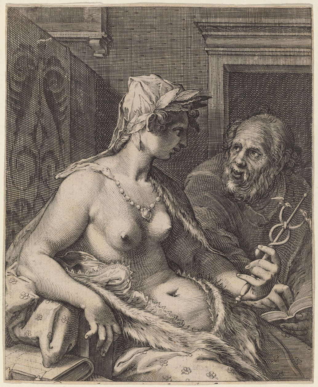 Poesia de Cornelis Jacobsz Drebbel, after Hendrik Goltzius
