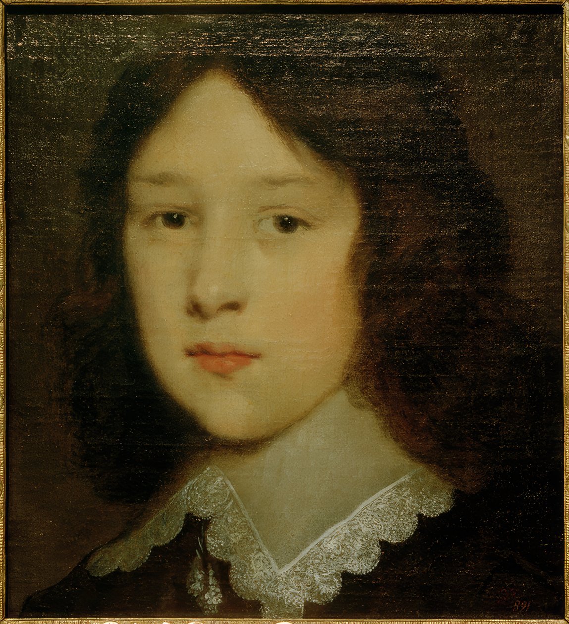 Retrato de um jovem de Cornelis Johnson van Keulen