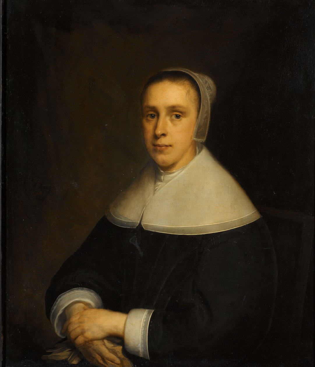 Retrato de Elisabeth Vervoorn (1617-57)
Retrato de Elisabeth Vervoorn (1617-73), Esposa de Johan van Someren de Cornelis Jonson van Ceulen (I)