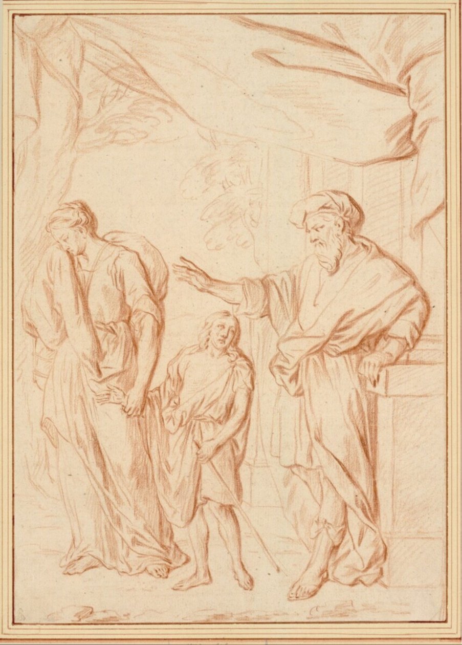 A expulsão de Agar de Cornelis Joseph d
