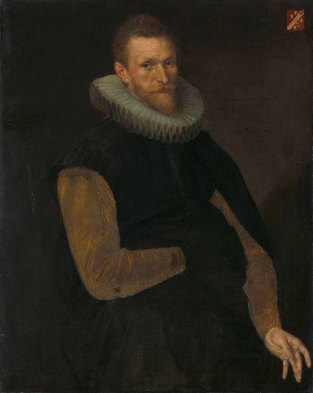 Jacob Cornelisz Banjaert, chamado van Neck (1564-1638), almirante, burgomestre e conselheiro de Amsterdã de Cornelis Ketel
