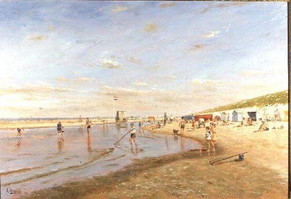Remando na maré baixa de Cornelis Koppenol