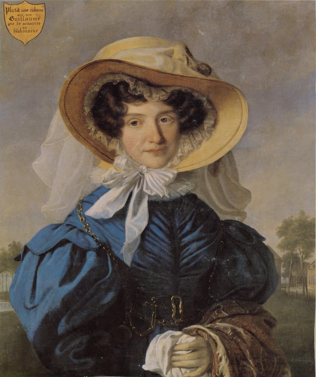 Holandês: Rainha Anna Paulowna de Cornelis Kruseman