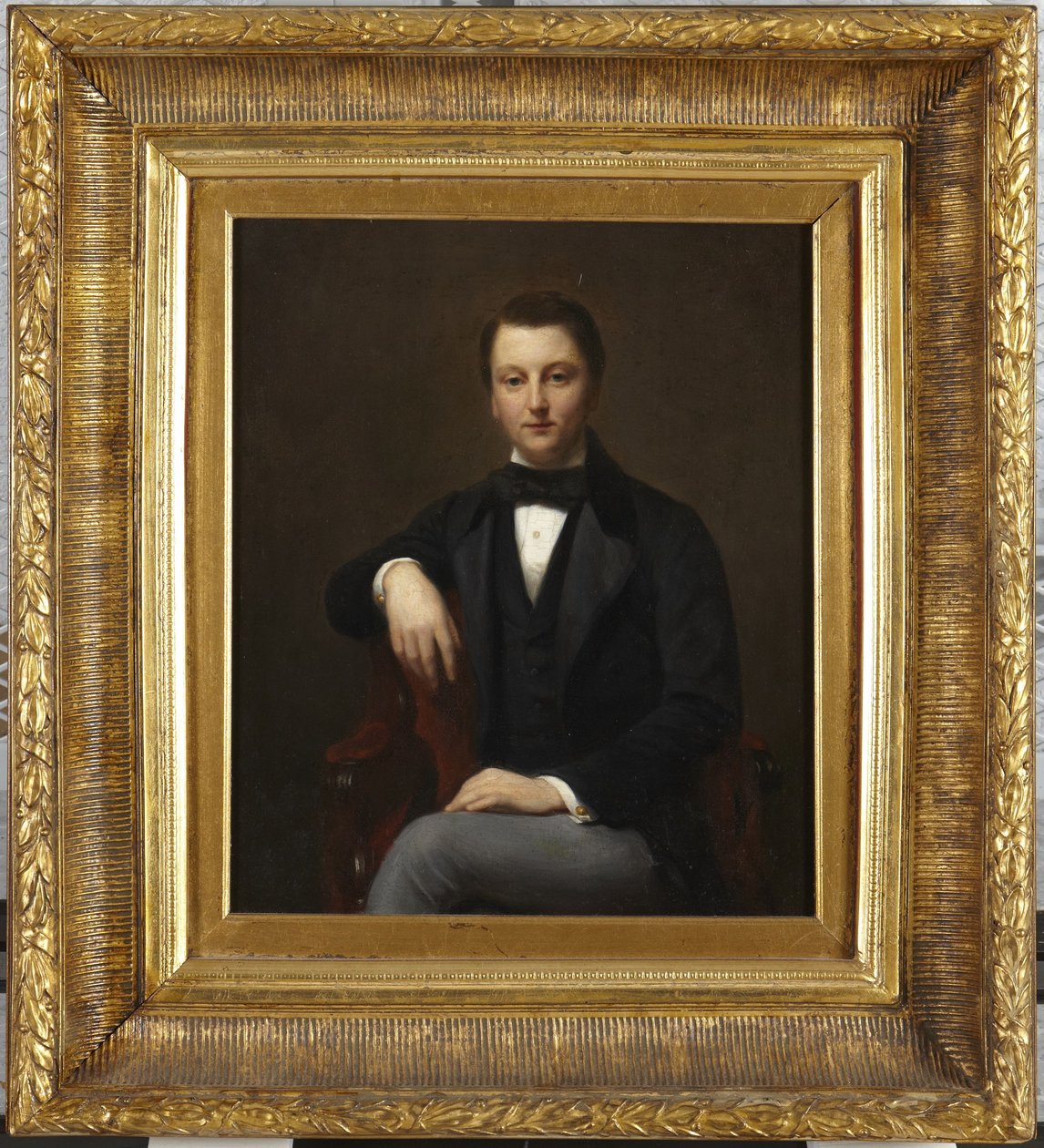 Retrato de Eduard van der Oudermeulen de Cornelis Kruseman