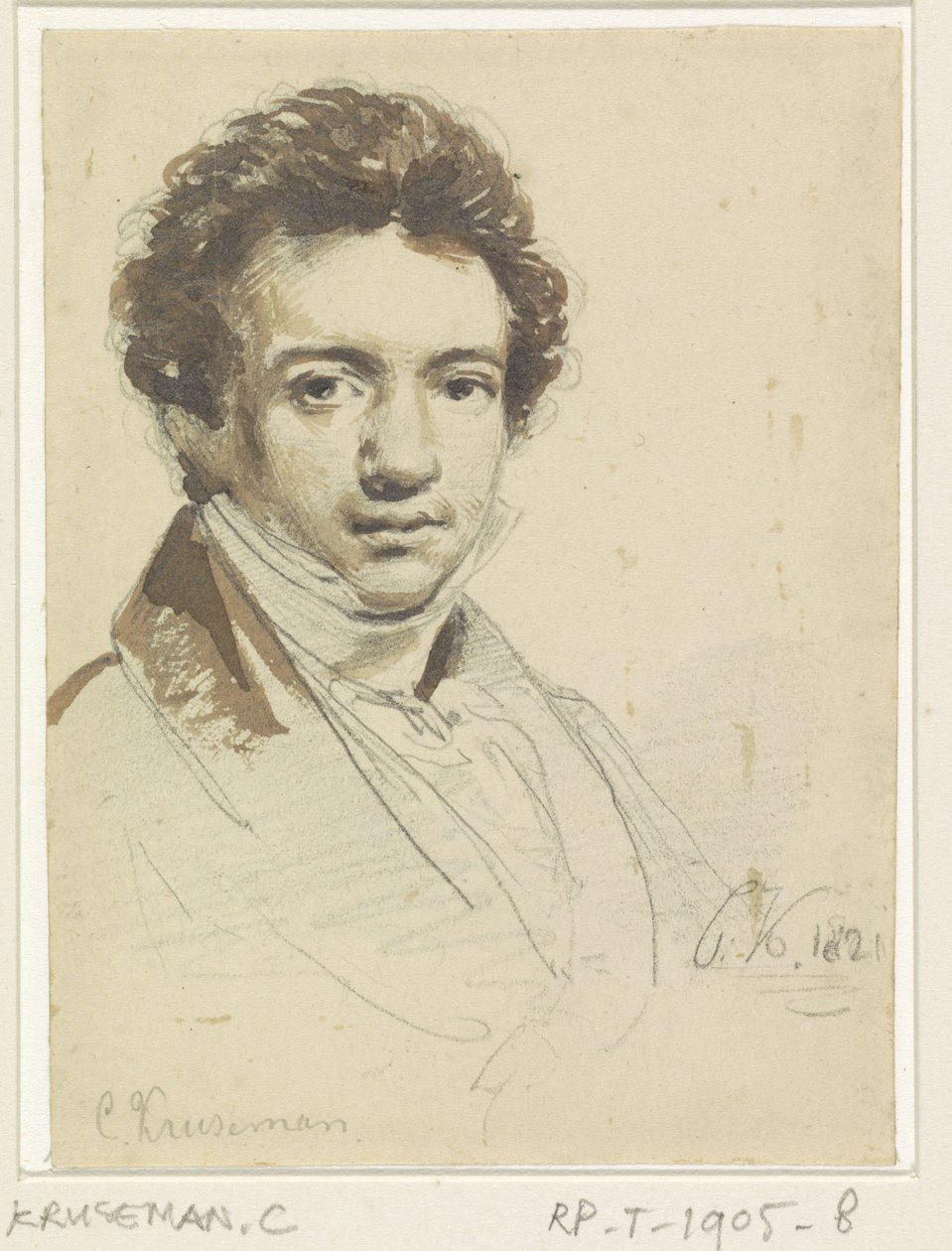 Autorretrato de Cornelis Kruseman