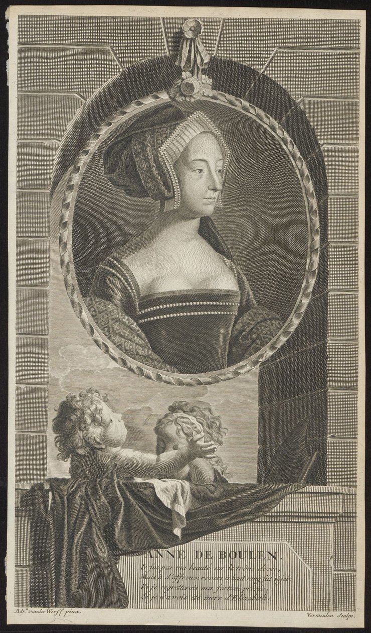 Ana Bolena, 1697 de Cornelis Martinus Vermeulen
