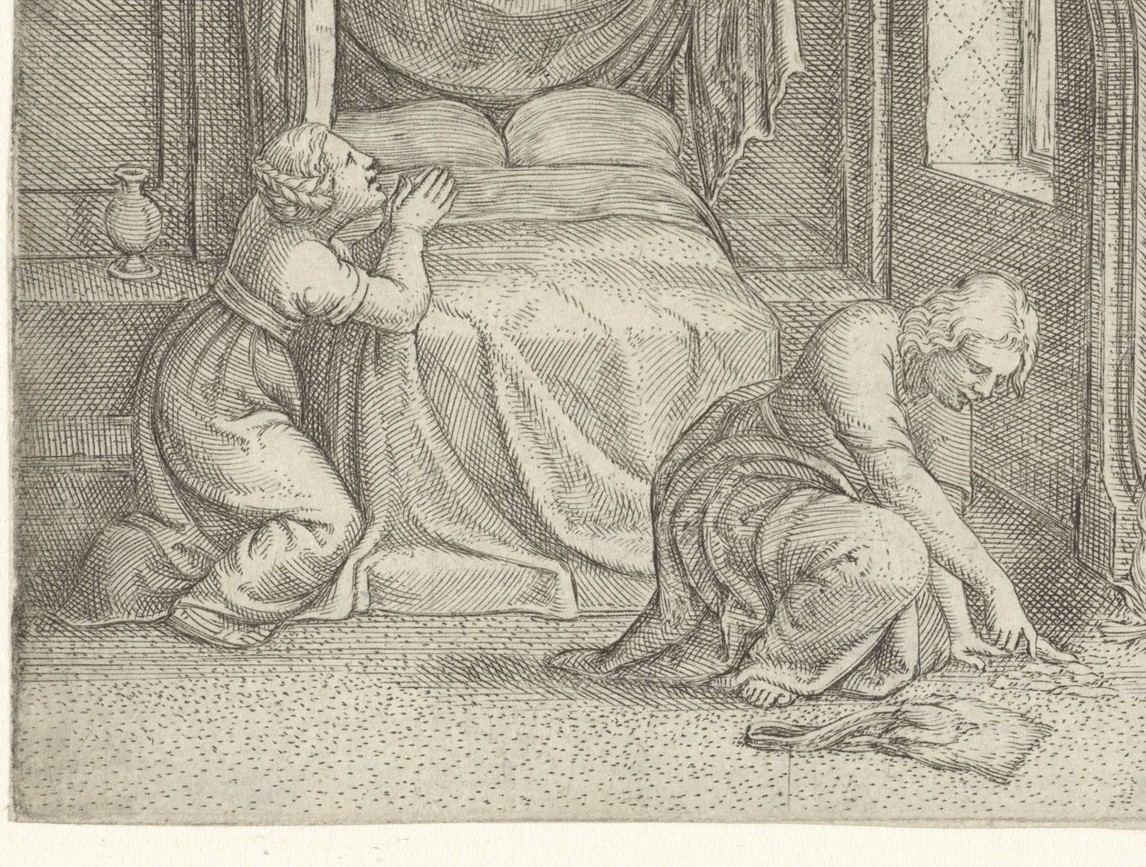 Noite de núpcias de Tobias e Sara
História de Tobias (título da série) de Cornelis Massijs