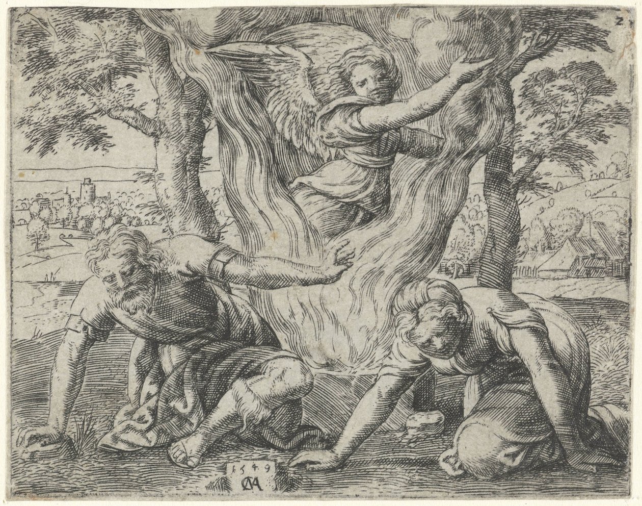 Sacrifício de Manoá
História de Sansão (título da série) de Cornelis Massijs