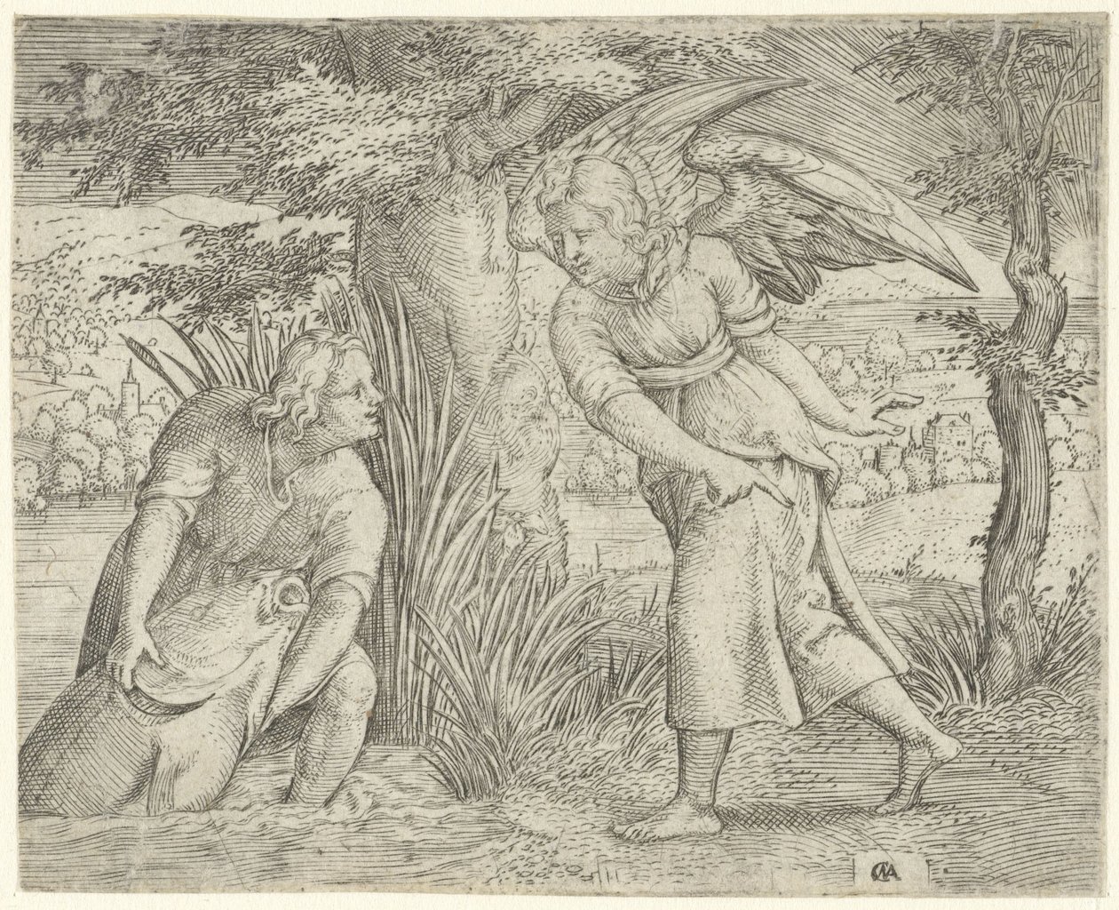 Tobias e o peixe
História de Tobias (título da série) de Cornelis Massijs