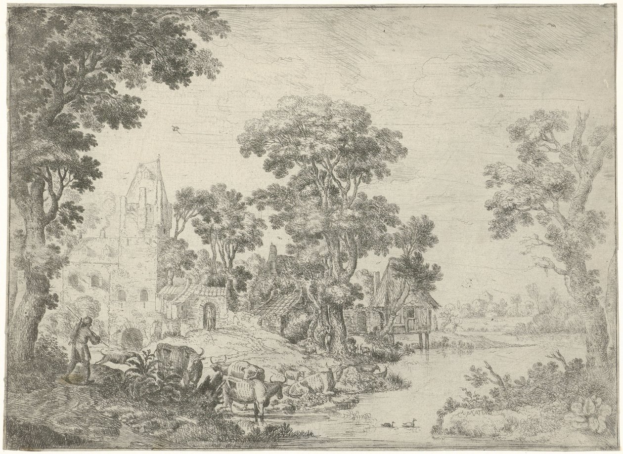 Regresso do caçador de Cornelis Matthieu
