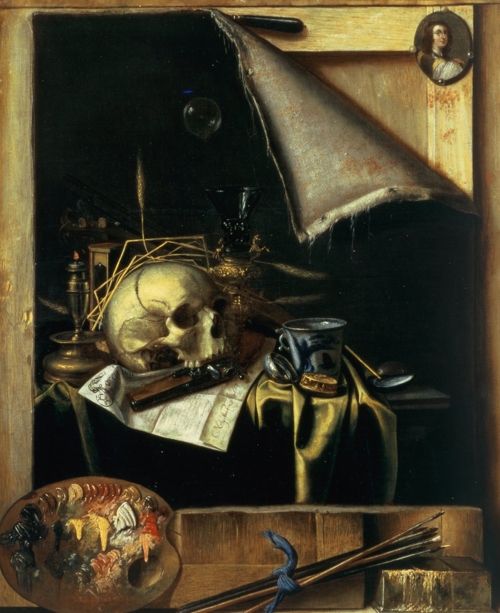 Vanitas (Natureza morta - Trompe l