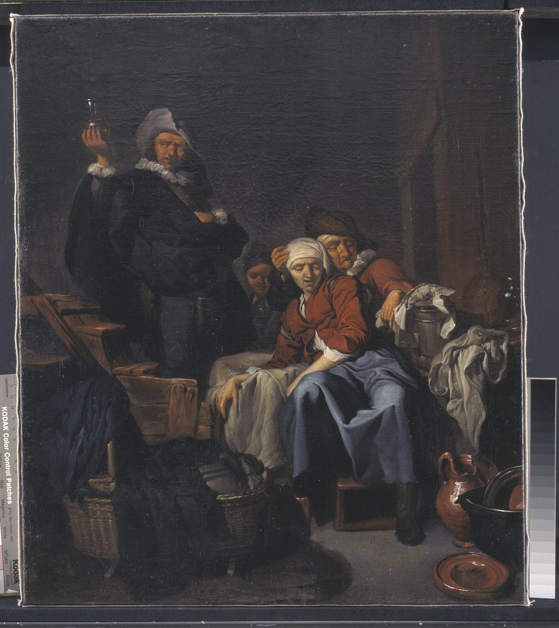 Uma Camponesa Doente de Cornelis Pietersz Bega