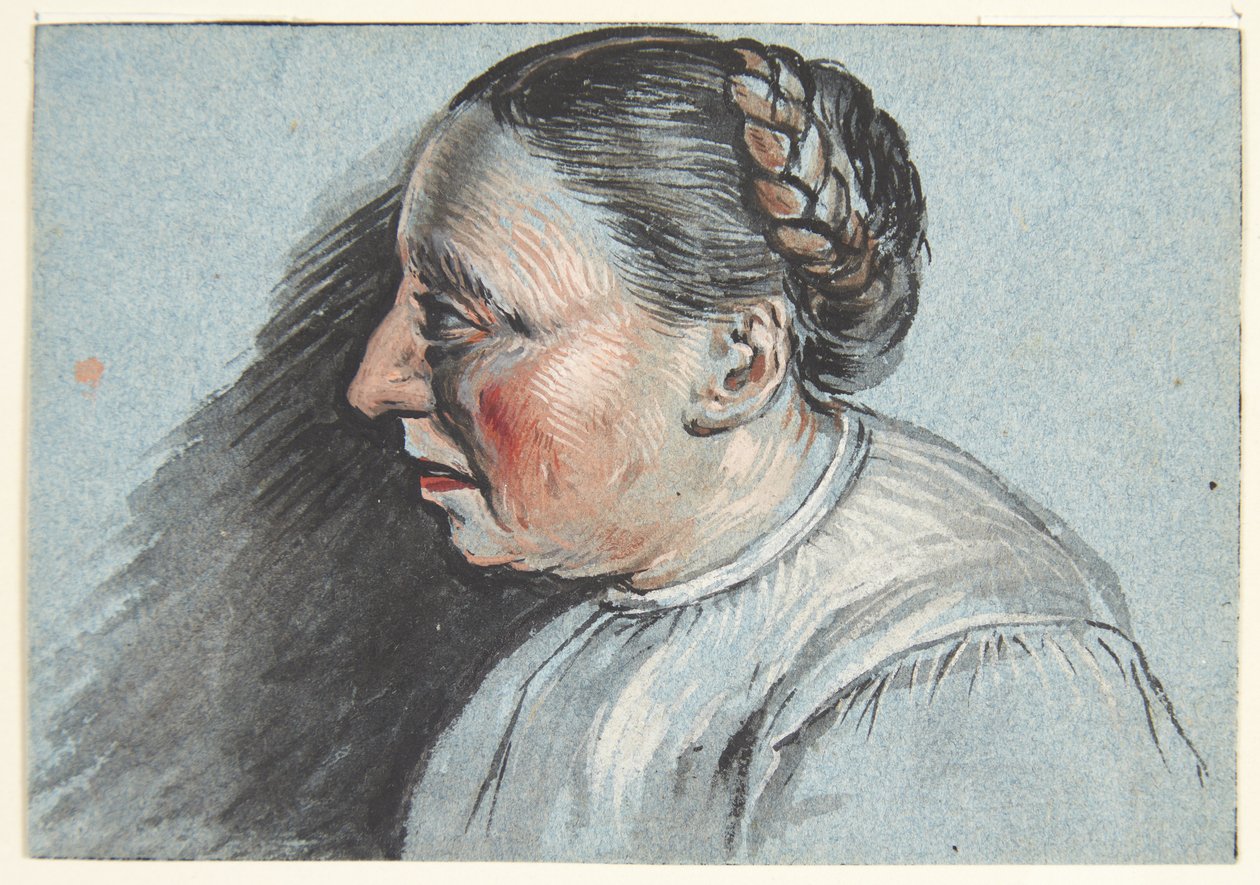 Busto de uma esposa camponesa de Cornelis Pietersz Bega