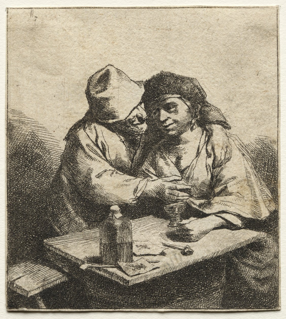 O casal amoroso de Cornelis Pietersz Bega