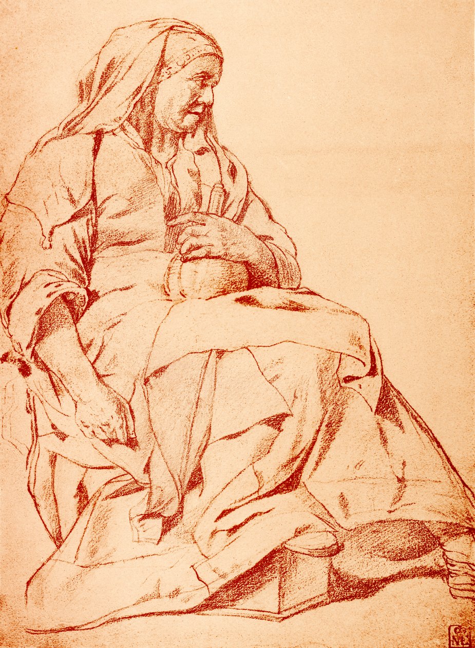 A mulher doente com uma garrafa de urina de Cornelis Pietersz Bega