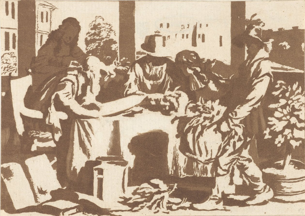 botânico de Cornelis Ploos van Amstel (signed by artist)