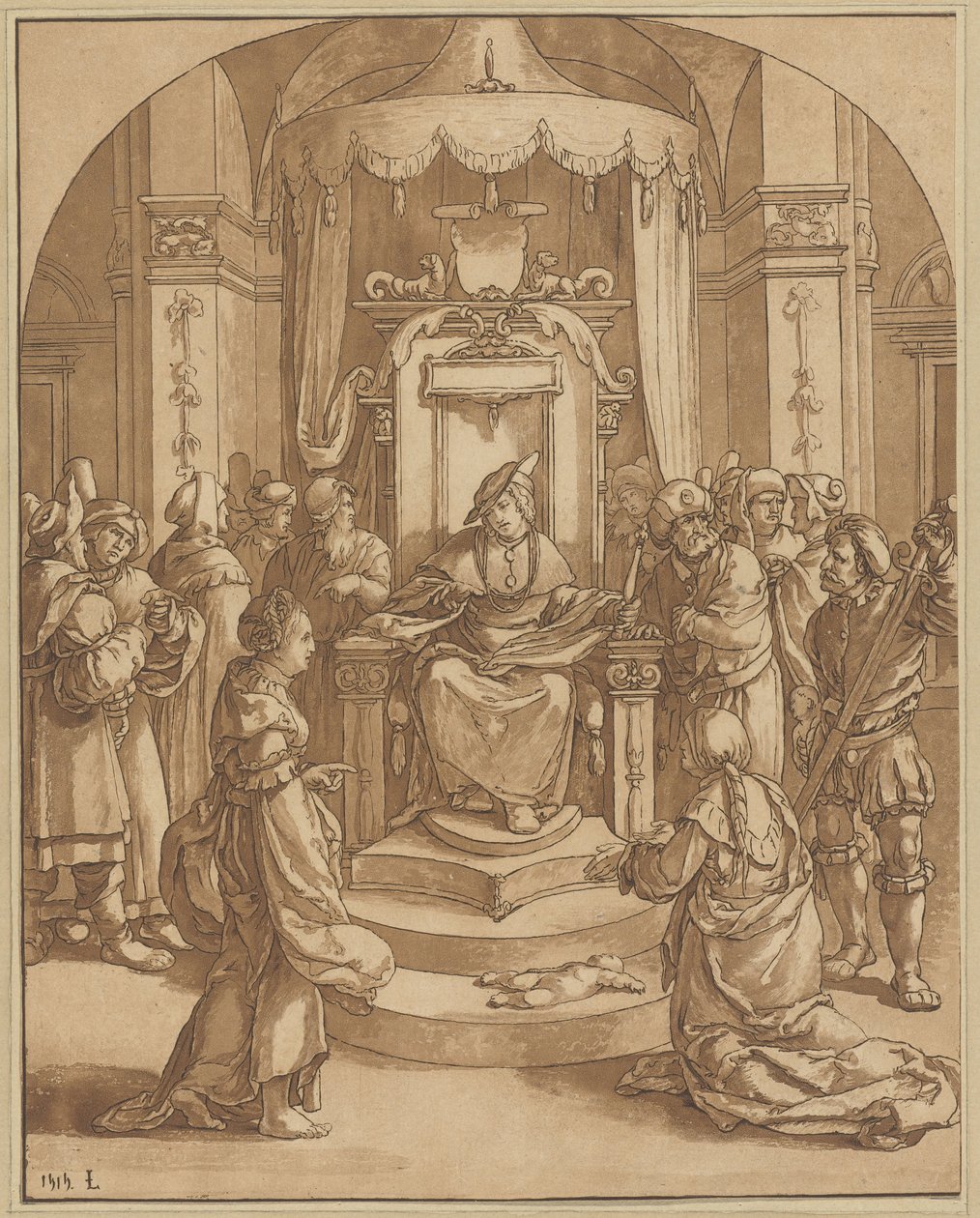 Julgamento de Salomão de Cornelis Ploos van Amstel