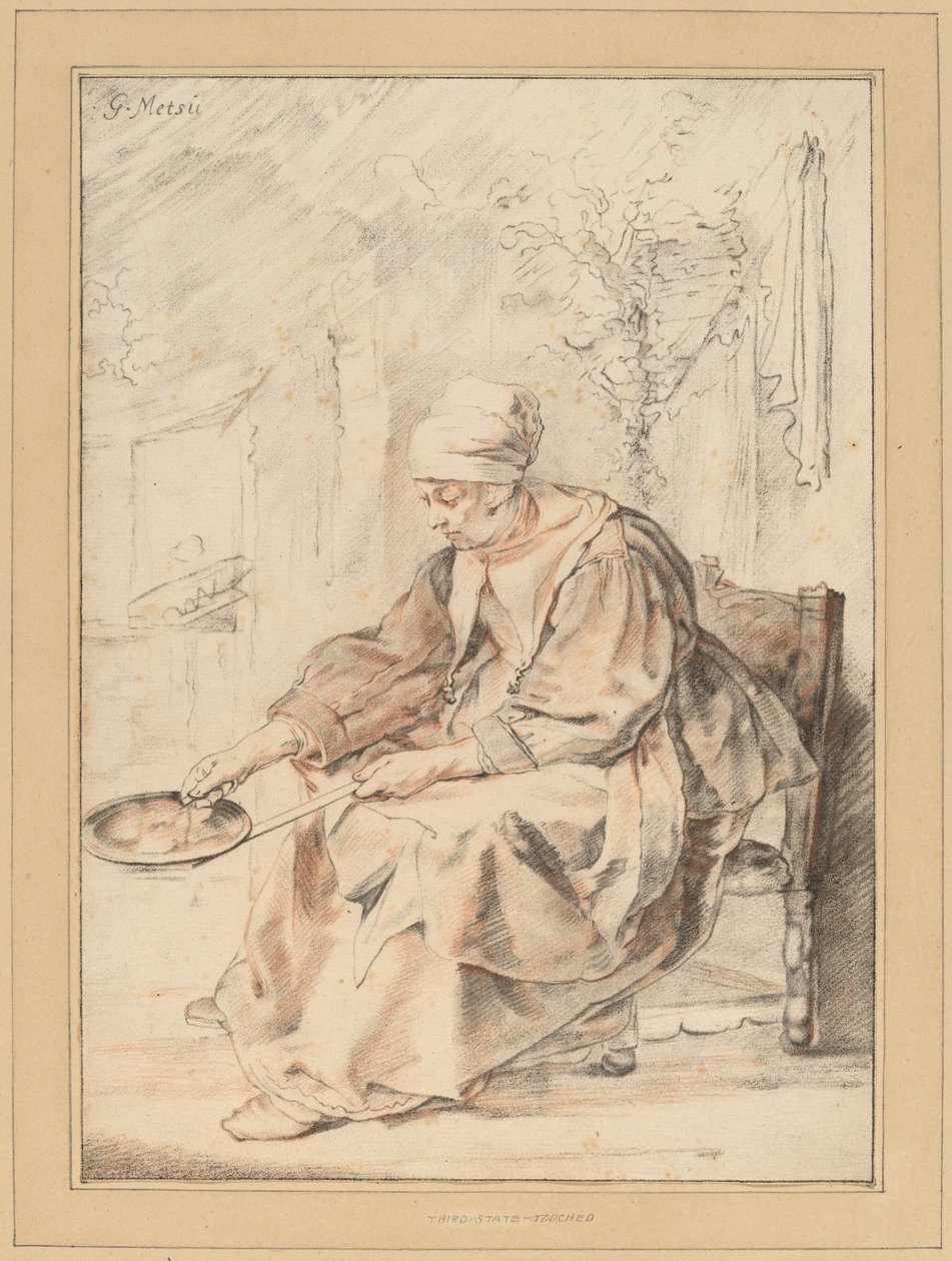 Mulher Panqueca de Cornelis Ploos van Amstel