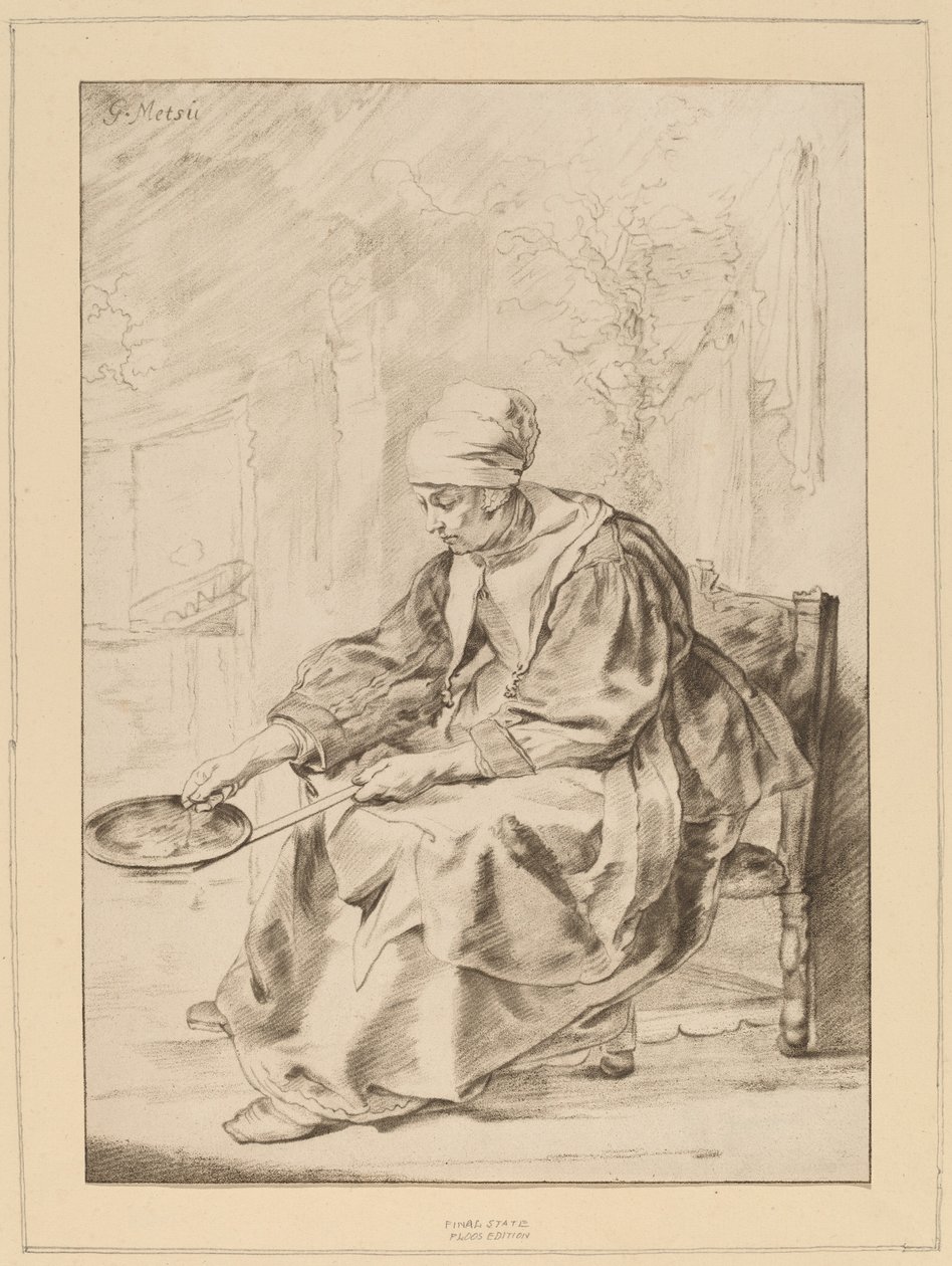 Mulher Panqueca de Cornelis Ploos van Amstel