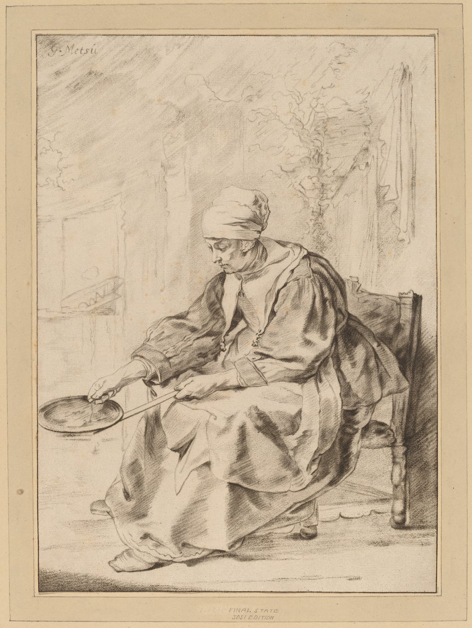 Mulher Panqueca de Cornelis Ploos van Amstel