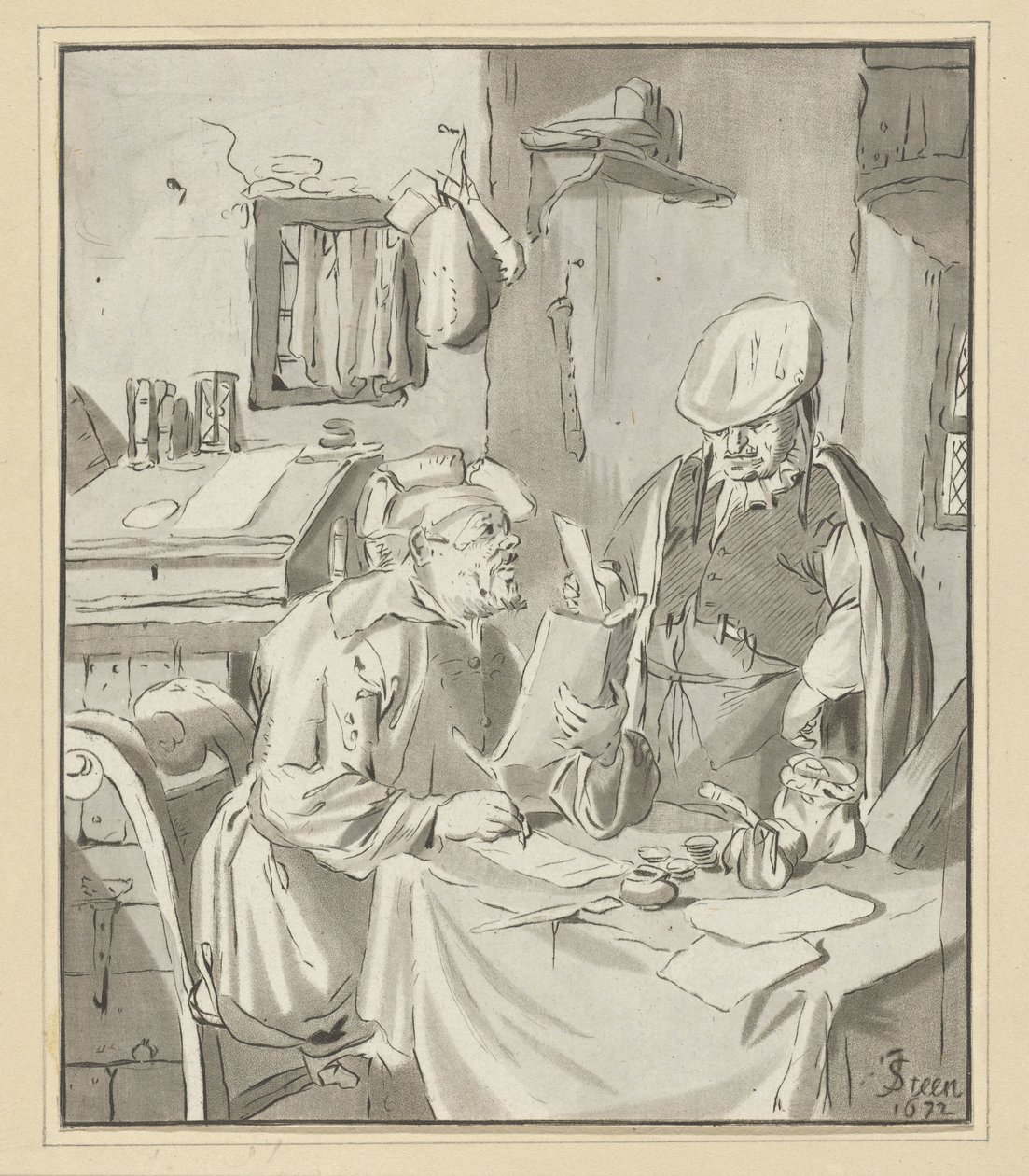 Escritor de cartas
Destinatário de Cornelis Ploos van Amstel