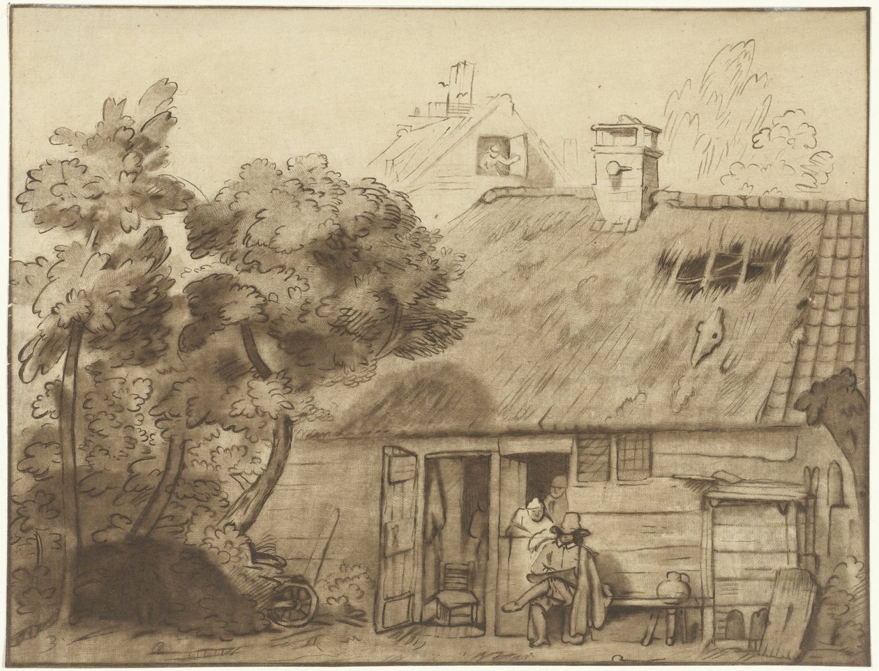 desenhista para fazenda de Cornelis Ploos van Amstel
