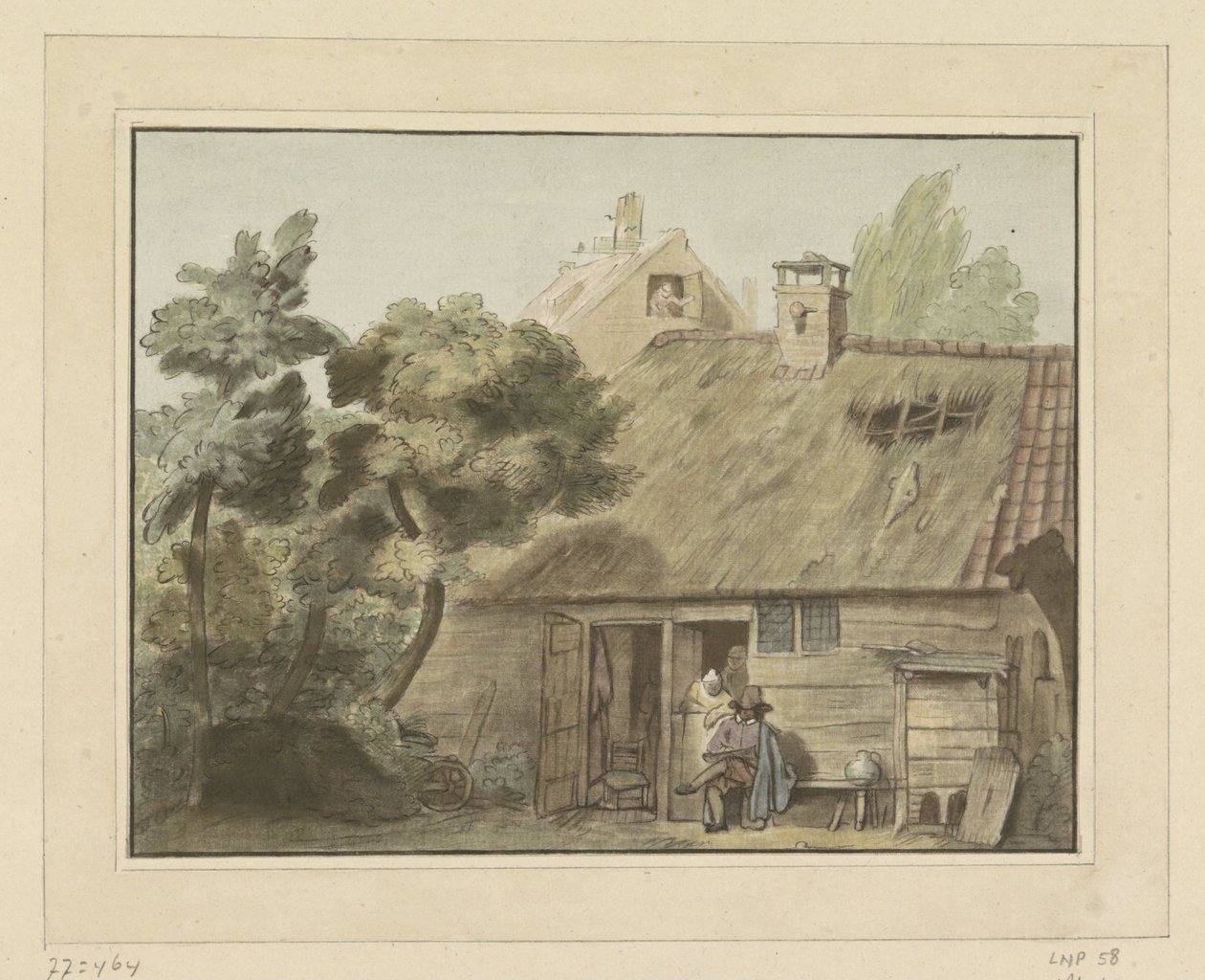 Desenhista para quinta de Cornelis Ploos van Amstel