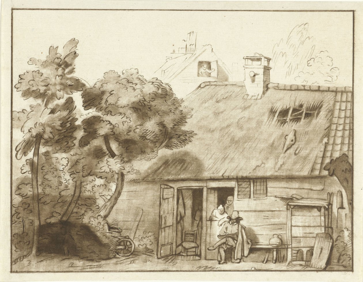 desenhista para fazenda de Cornelis Ploos van Amstel