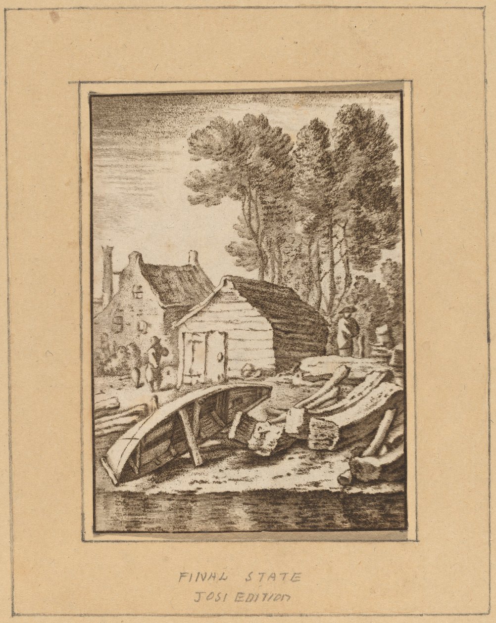 Estaleiro de Cornelis Ploos van Amstel after Herman Saftleven