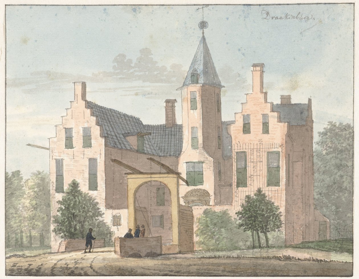 Castelo de Drakenburg de Cornelis Pronk (possibly)