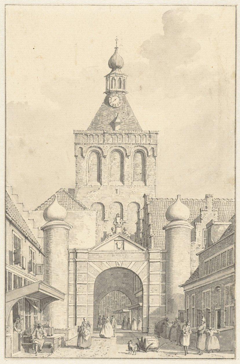 A Binnenpoort em Culemborg de Cornelis Pronk