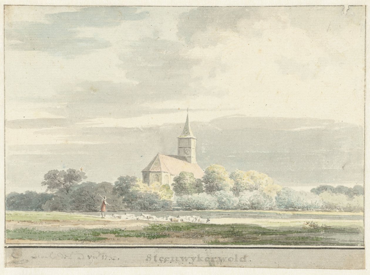 Vista de Steenwijkerwold de Cornelis Pronk