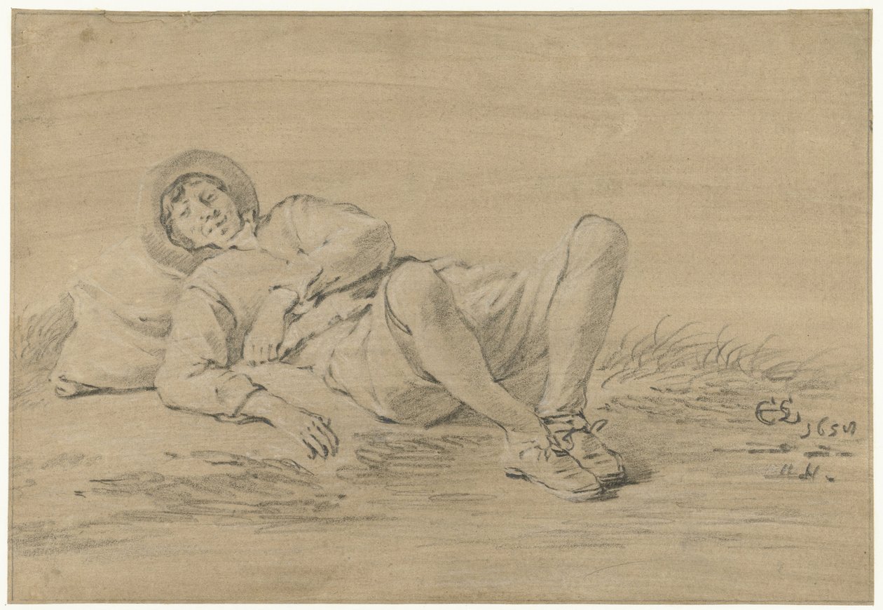 Mentindo jovem de Cornelis Saftleven