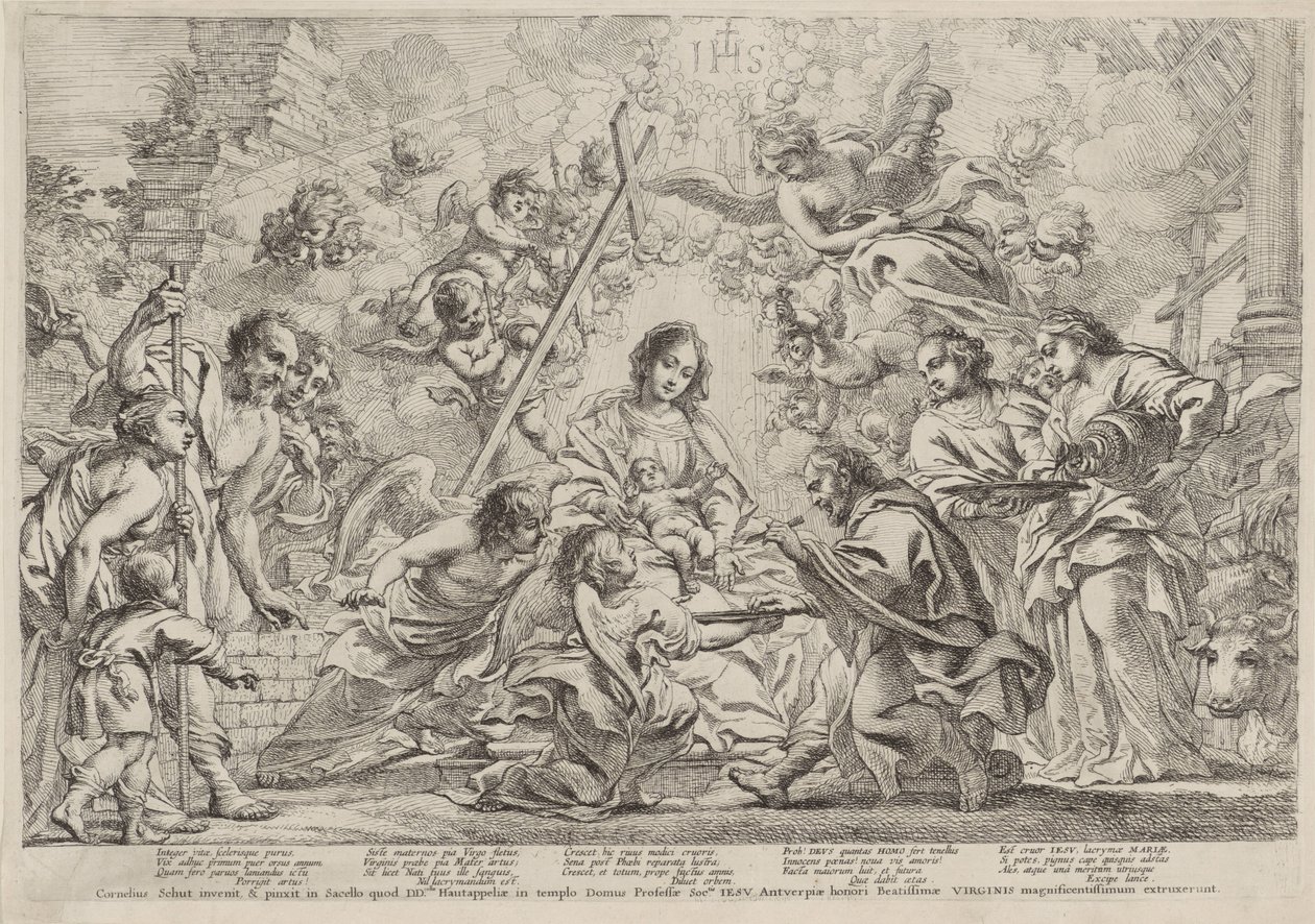 Circuncisão de Cristo de Cornelis Schut (I)