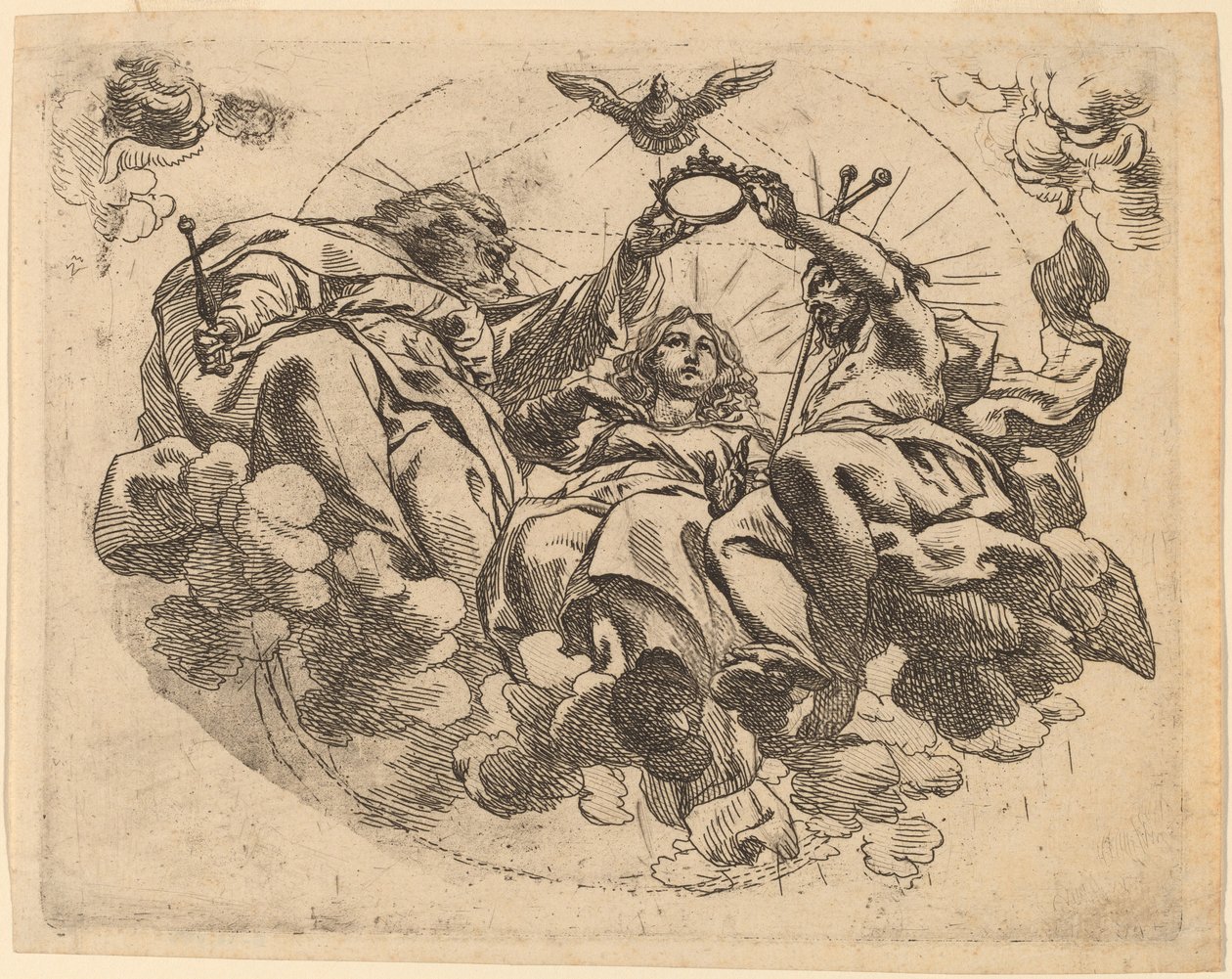 Coroação da Virgem de Cornelis Schut I